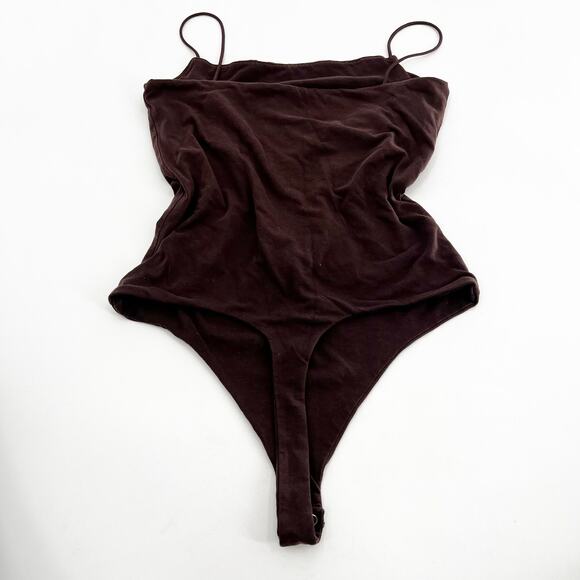 Banana Republic Brown Strappy Thong Bodysuit XS - Picture 3 of 5